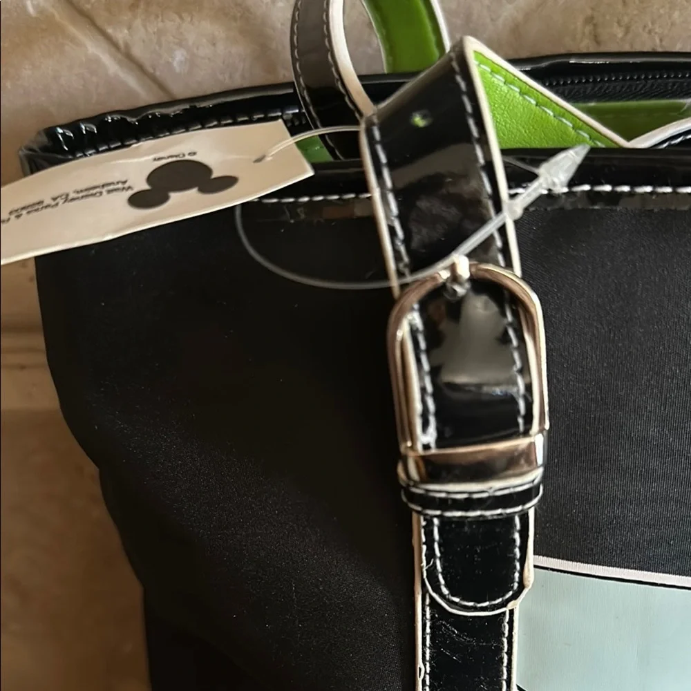 Disneyland Black and Green Tinker Bell Tote Brand new with rates - Picture 3 of 12